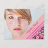 Carte Postale Faire-part Jardin français - (Devant)