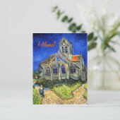 Carte Postale Faire-part Je me suis déplacé ! (Debout devant)