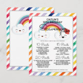 Carte Postale Faire-part Jeu de chasse à la sauvagine de la nature (Devant / Derrière)