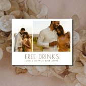 Carte Postale Faire-part Joyeux jamais après mariage photo Enregistrer la d