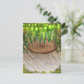 Carte Postale Faire-part JUNGLE PARTY Feuilles & Posters de animaux Enregis (Debout devant)