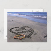 Carte Postale Faire-part Juste marié (Devant / Derrière)