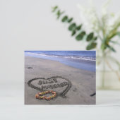 Carte Postale Faire-part Juste marié (Debout devant)