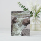 Carte Postale Faire-part juste rollin avec l'écoulement (Debout devant)