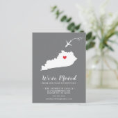 Carte postale Faire-part KENTUCKY (Debout devant)