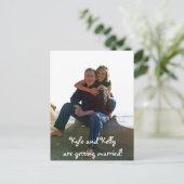 Carte Postale Faire-part Kyle et Kelly se marient ! (Debout devant)