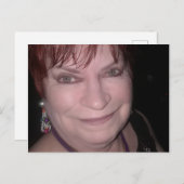 Carte Postale Faire-part La beauté de Paulie (Devant / Derrière)