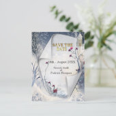 Carte Postale Faire-part La chaleur du soleil en hiver (Debout devant)