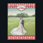 Carte Postale Faire-part La collection de mariages The Glitter Damask Las V<br><div class="desc">Remerciez avec style avec ces cartes de remerciement de mariage élégantes et très tendance. Ce design est facile à personnaliser avec le texte de votre événement spécial et vos invités seront ravis lorsqu'ils recevront ces cartes fabuleuses.</div>