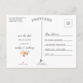 Carte Postale Faire-part La collection de mariages The Romance In Bloom (Dos)