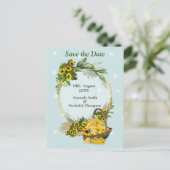 Carte Postale Faire-part La Fête de Jardin (Debout devant)