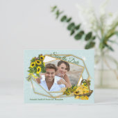 Carte Postale Faire-part La garden-party (Debout devant)