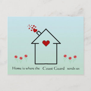 Carte Postale Faire-part La maison est….