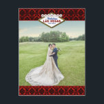 Carte Postale Faire-part La Parties scintillant Damask Las Vegas Mariage Co<br><div class="desc">Remerciez avec style ces cartes postales de remerciement chic et très tendance mariage. Ce design est facile à personnaliser avec votre libellé d'événement spécial et vos invités seront ravis quand ils reçoivent ces cartes fabuleuses.</div>