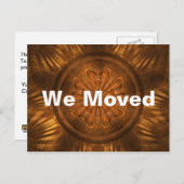 Carte Postale Faire-part La sculpture sur bois (Devant / Derrière)