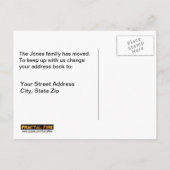 Carte Postale Faire-part La sculpture sur bois (Dos)