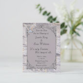 Carte Postale Faire-part Labyrinthe C’est seulement un mariage perpétuel, s (Debout devant)