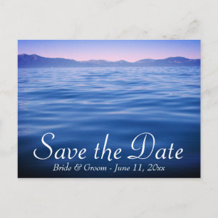 Carte Postale Faire-part Lac Tahoe, réservez la date
