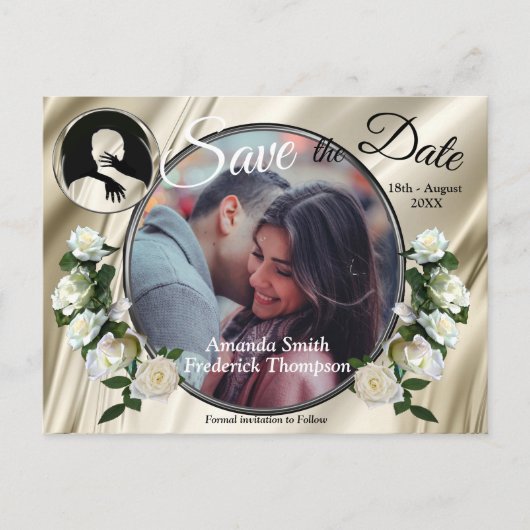 Carte Postale Faire-part L'amour est tout ce qu'il y a Save the Dates (Devant)