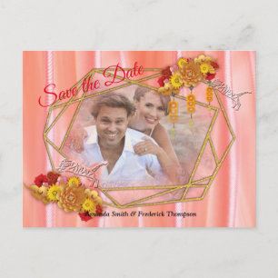 Carte Postale Faire-part L'année du tigre