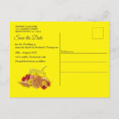 Carte Postale Faire-part L'Année du Tigre (Dos)