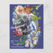 Carte Postale Faire-part L'aquarelle florale de l'ère victorienne  (Devant)