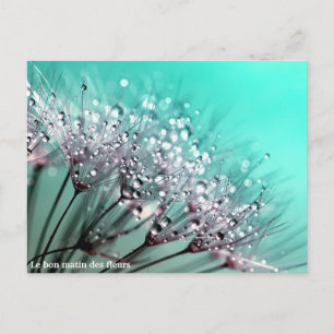 Carte Postale Faire-part Le bon matin des fleurs