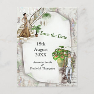 Carte Postale Faire-part Le créateur de mode 