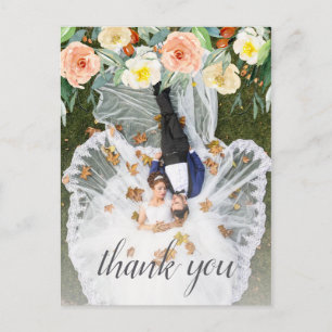 Carte Postale Faire-part Le Merci de la collection Mariage Spring Blossoms