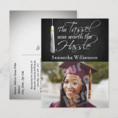 Carte Postale Faire-part Le Tassel valait le coup du Hassle (Devant / Derrière)