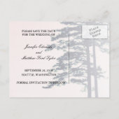 Carte Postale Faire-part Les Arbres Aiment ! Célébrons la Nature Sauvegardo (Dos)