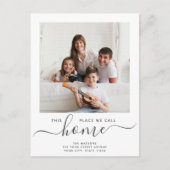 Carte Postale Faire-part Lieu que nous appelons Accueil Script Moderne Simp (Devant)