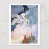 Carte Postale Faire-part Livraison Spéciale – Nouveau Né (Devant)