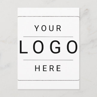 Carte Postale Faire-part Logo personnalisé