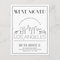 Los Angeles Moderne Deco | Changement d'adresse