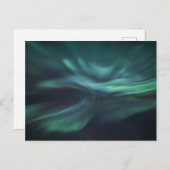 Carte Postale Faire-part Lumières du Nord Norvège (Devant / Derrière)