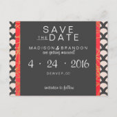 Carte Postale Faire-part Magnifique et Beau Save the Date (Devant)