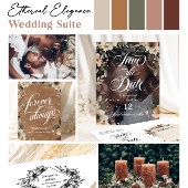 Carte Postale Faire-part Maison de Rêve Romantique Fleurs Mariage Épargnez