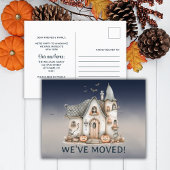 Carte Postale Faire-part Maison hantée sur le thème d'Halloween mignonne Ch