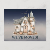 Carte Postale Faire-part Maison hantée sur le thème d'Halloween mignonne Ch (Devant)