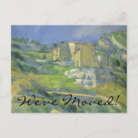 Maisons en Provence de Cézanne, Changement d'adres
