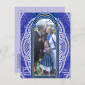 Carte Postale Faire-part Mandalas en bleu néerlandais mixte (Devant / Derrière)