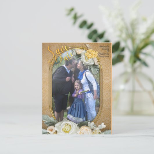 Carte Postale Faire-part Mandalas sur un arrière - plan Maroon (Debout devant)