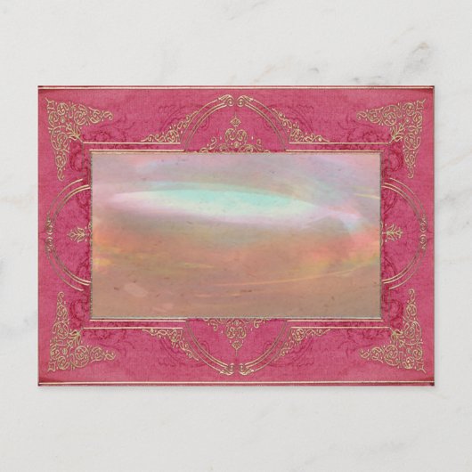 Carte Postale Faire-part Marchenvoie Date à Sauvegarder (Dos)