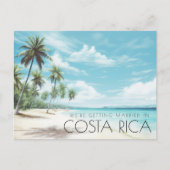 Carte Postale Faire-part Mariage au Costa Rica - À ne pas manquer (Devant)
