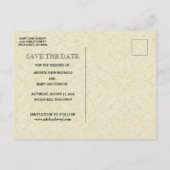 Carte Postale Faire-part Mariage catholique traditionnel ENREGISSEZ LA DATE (Dos)