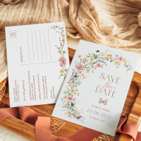 Mariage Champêtre de Fleurs Sauvages de Printemps 