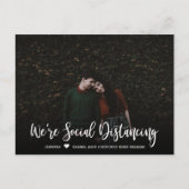 Carte Postale Faire-part Mariage Date reportée Photo simple (Devant)