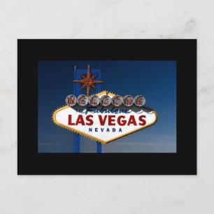 Carte Postale Faire-part Mariage de Destination à Las Vegas Sauvegarder Les