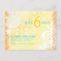 Mariage de plage Summer Breeze, retenez la date